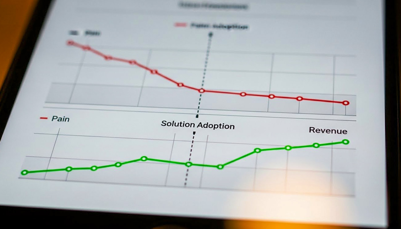 Learn how to accelerate marketing lead growth by selling risk, not innovation with expert help from Klapproth Consulting.